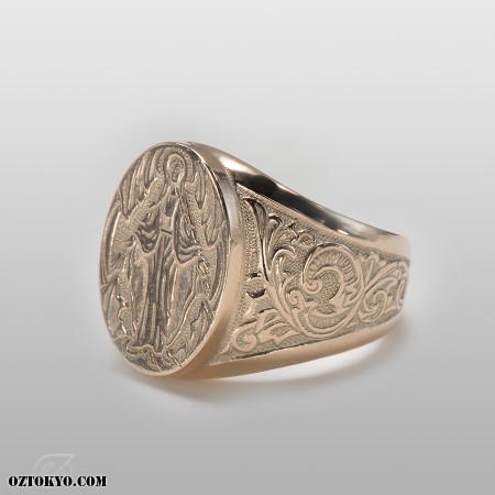 Virtus Gold Rings By Oz Abstract Tokyo Online Boutique Oz