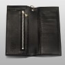 BigBlackMaria Long wallet black DS043r open view.