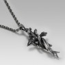 M`s Collection cross necklace.