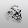 skull ring by strange freak designs.