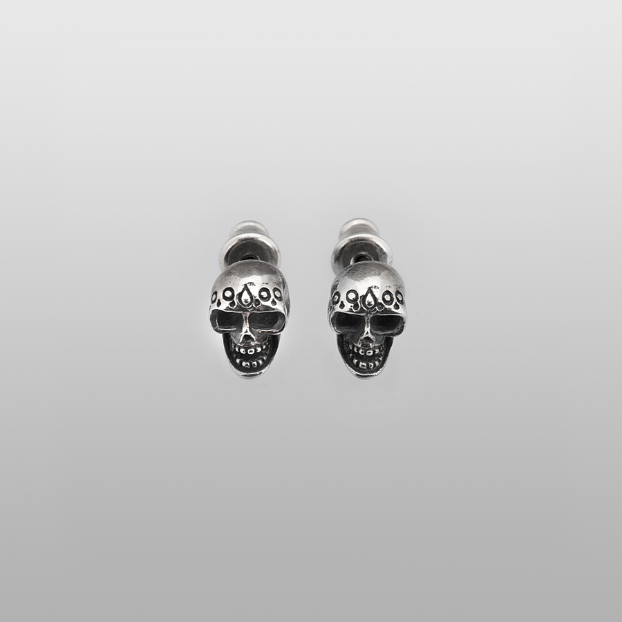 Skull Pierce | Pierces & Ear Cuffs by BigBlackMaria | Online