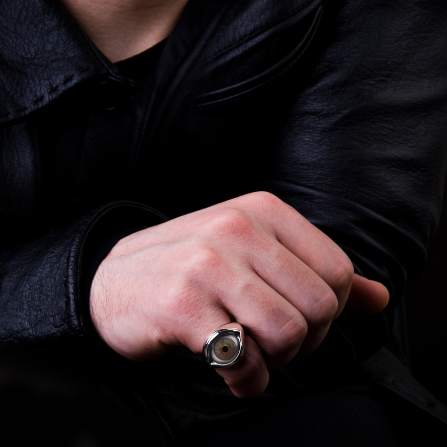 The Eye of Eyes (Green) | Rings by Oz Abstract Tokyo | Online Boutique ...