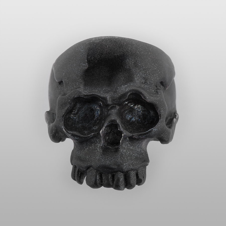 OldMan Skull (Steel) | Rings by Nakayama Hidetoshi | Online