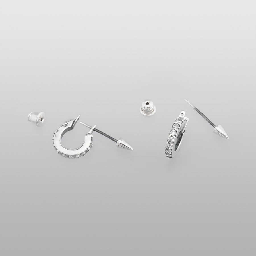 Ear Cones Pierces & Ear Cuffs by Oz Abstract Tokyo Online Boutique