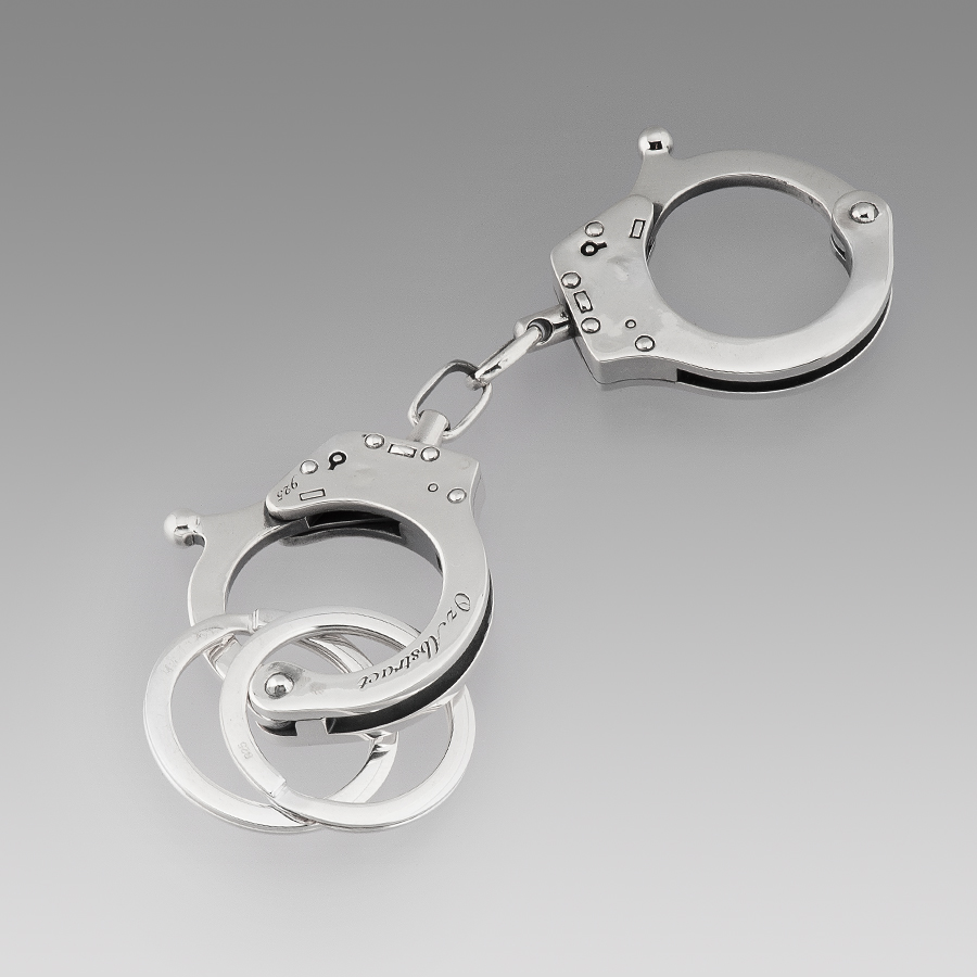Handcuffs Key Chain HandCuffs | Key Chains & Holders by Oz Abstract Tokyo | Online Boutique ...