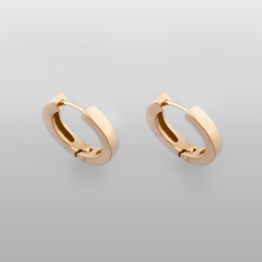Safe Sky Pierce (Gold) | Pierces & Ear Cuffs by Oz Abstract Tokyo