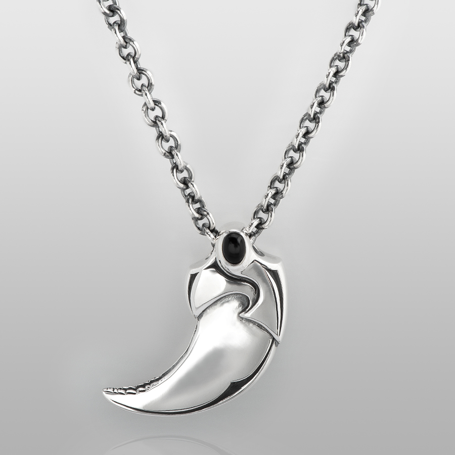 ファング （オニキス） | ペンダント、ネックレス＆チョーカー by Oz