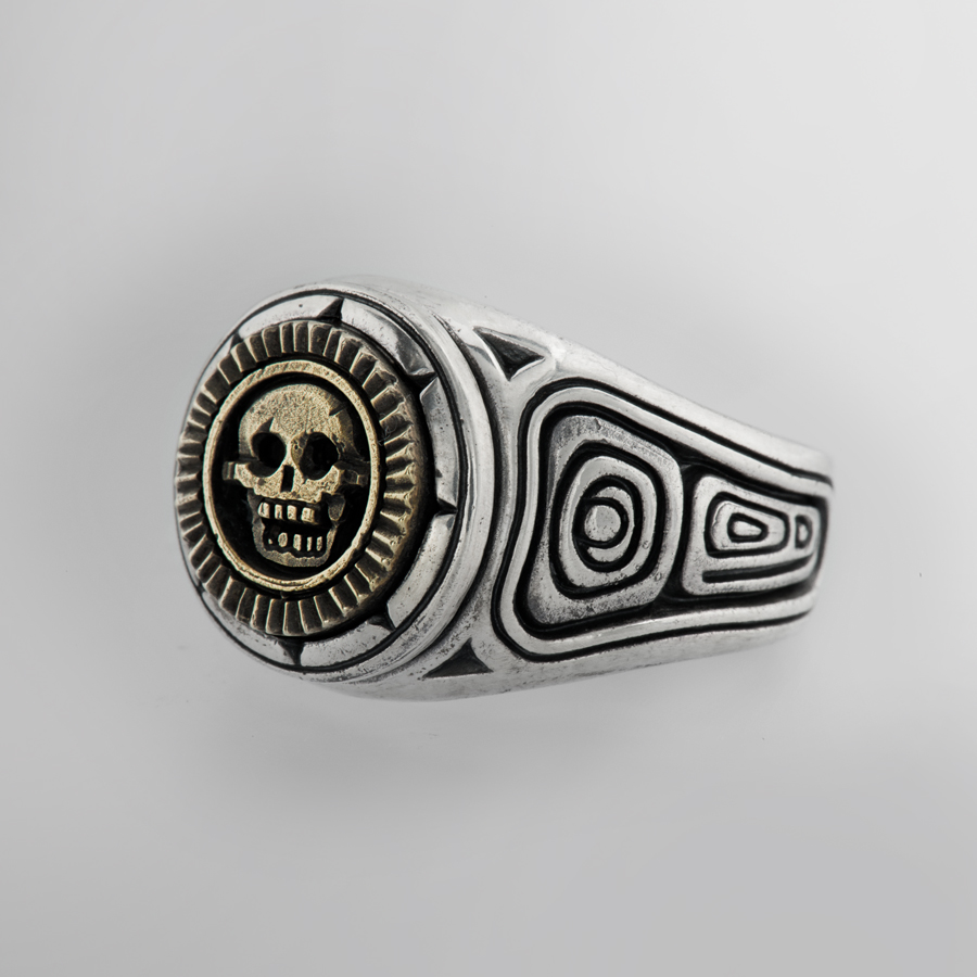 Aztec Tonatiuh | Rings by BigBlackMaria | Online Boutique Oz Abstract ...