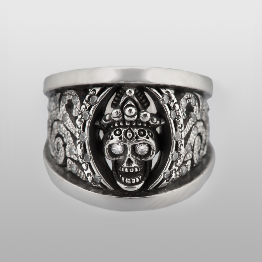 Freedom to Die Zirconia Custom | Rings by BigBlackMaria | Online Boutique  Oz Abstract Tokyo, Japan