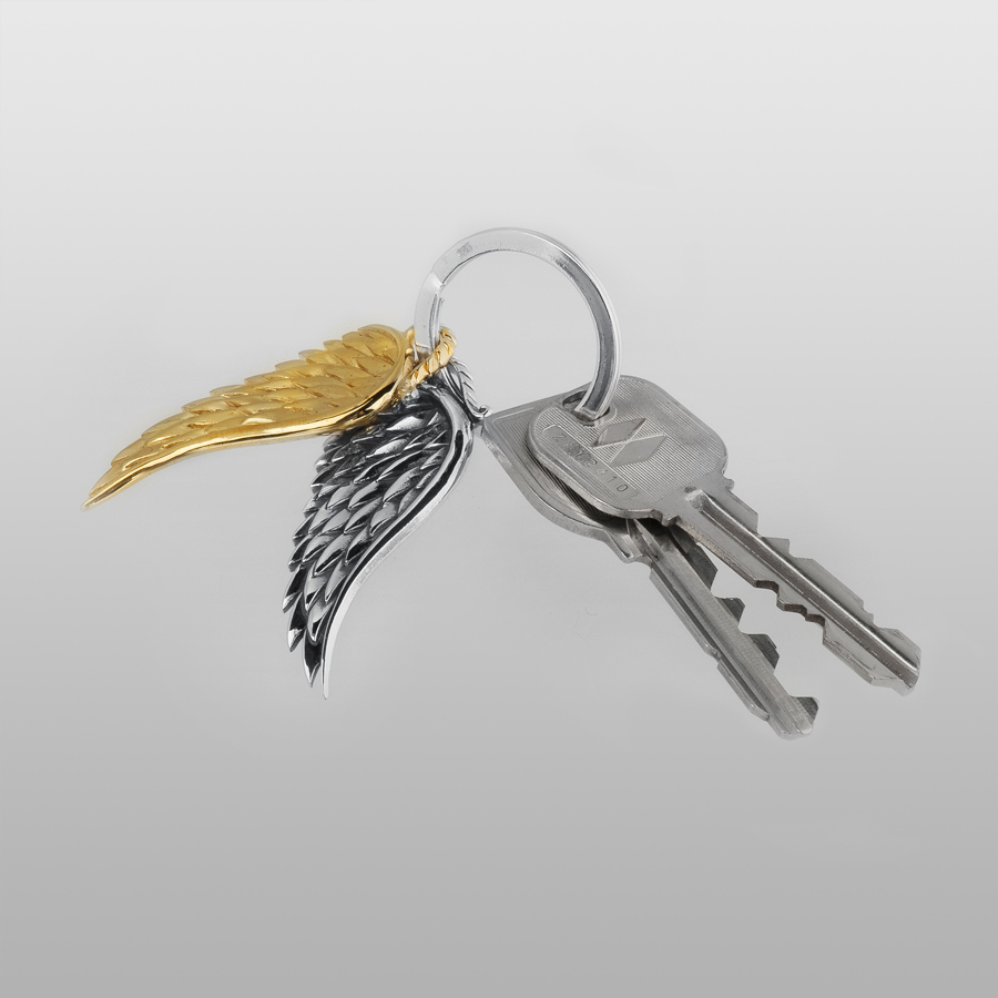 Angel Wings Key Holder | Key Chains & Holders by Oz Abstract
