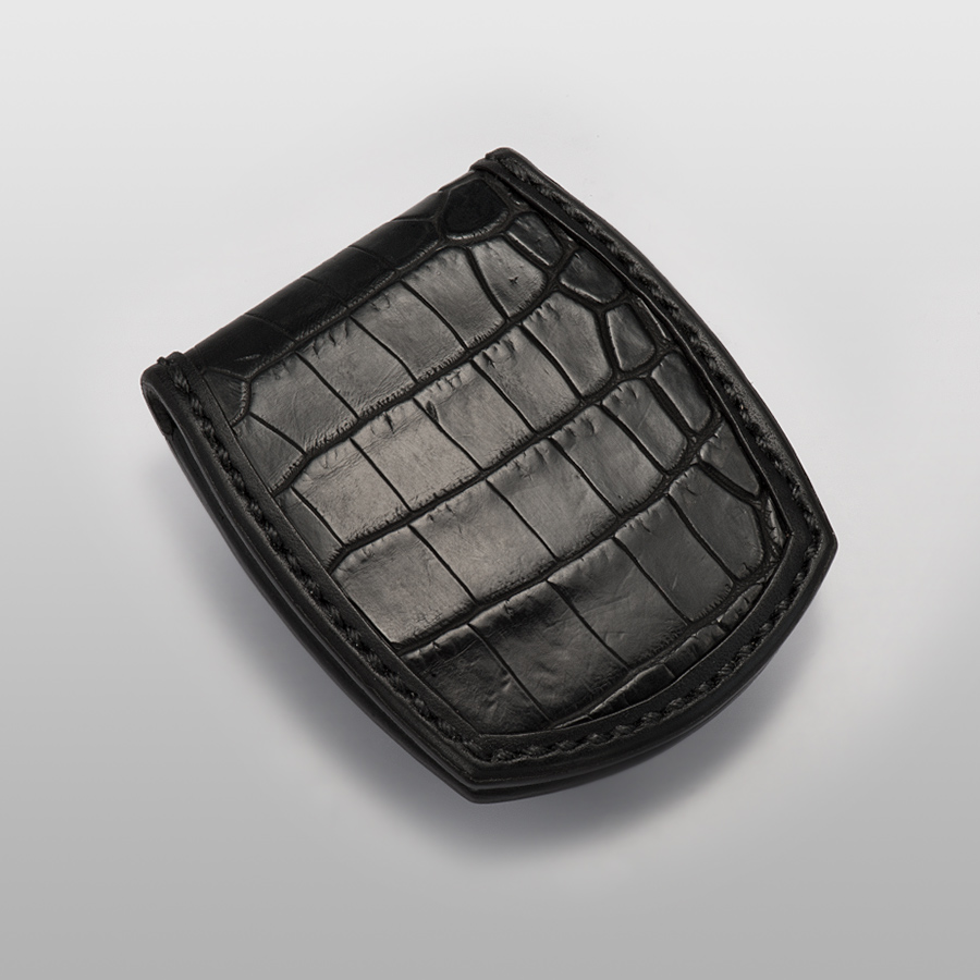 Crocodile Coin Case | Leather Works & Designs by Oz Abstract