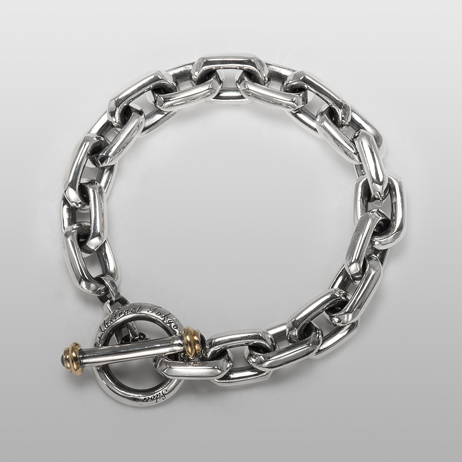 Shackles GoldTips (Onyx) | Bracelet & Bangles by Oz Abstract