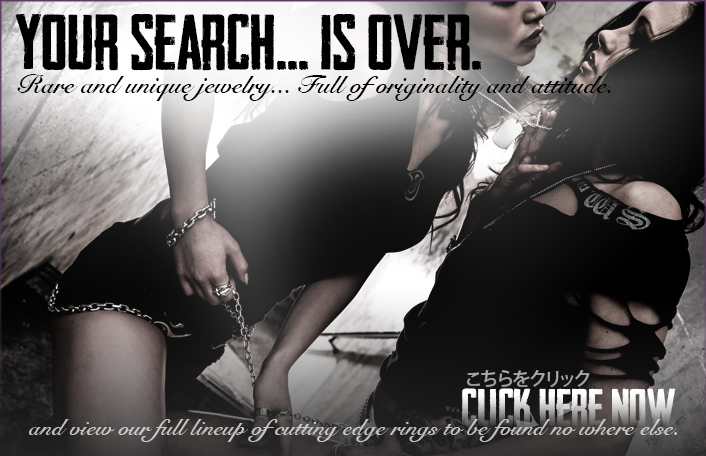 Oz Abstract Tokyo, silver jewelry, silver accessories, goth, gothic, rock, rings