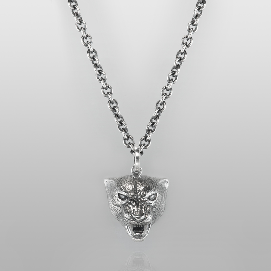 Panther Pendants, Necklaces & Chokers by Oz Abstract Tokyo Online
