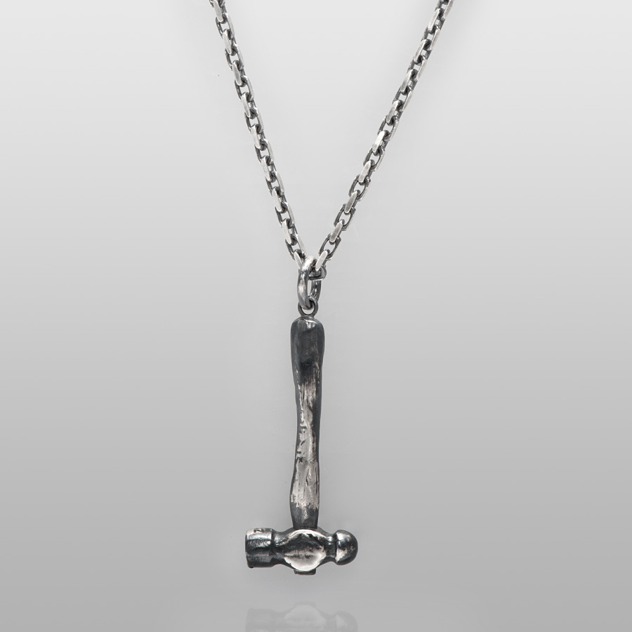 Hammer outlet necklace charm