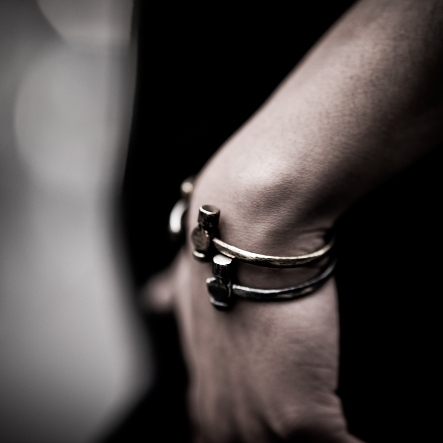 The Hammer (Silver) | Bracelet & Bangles by Oz Abstract Tokyo | Online ...