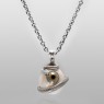 One of a kind eye necklace by OzTKY and Saital.