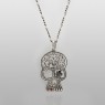 Skull necklace by BigBlackMaria limited edition.