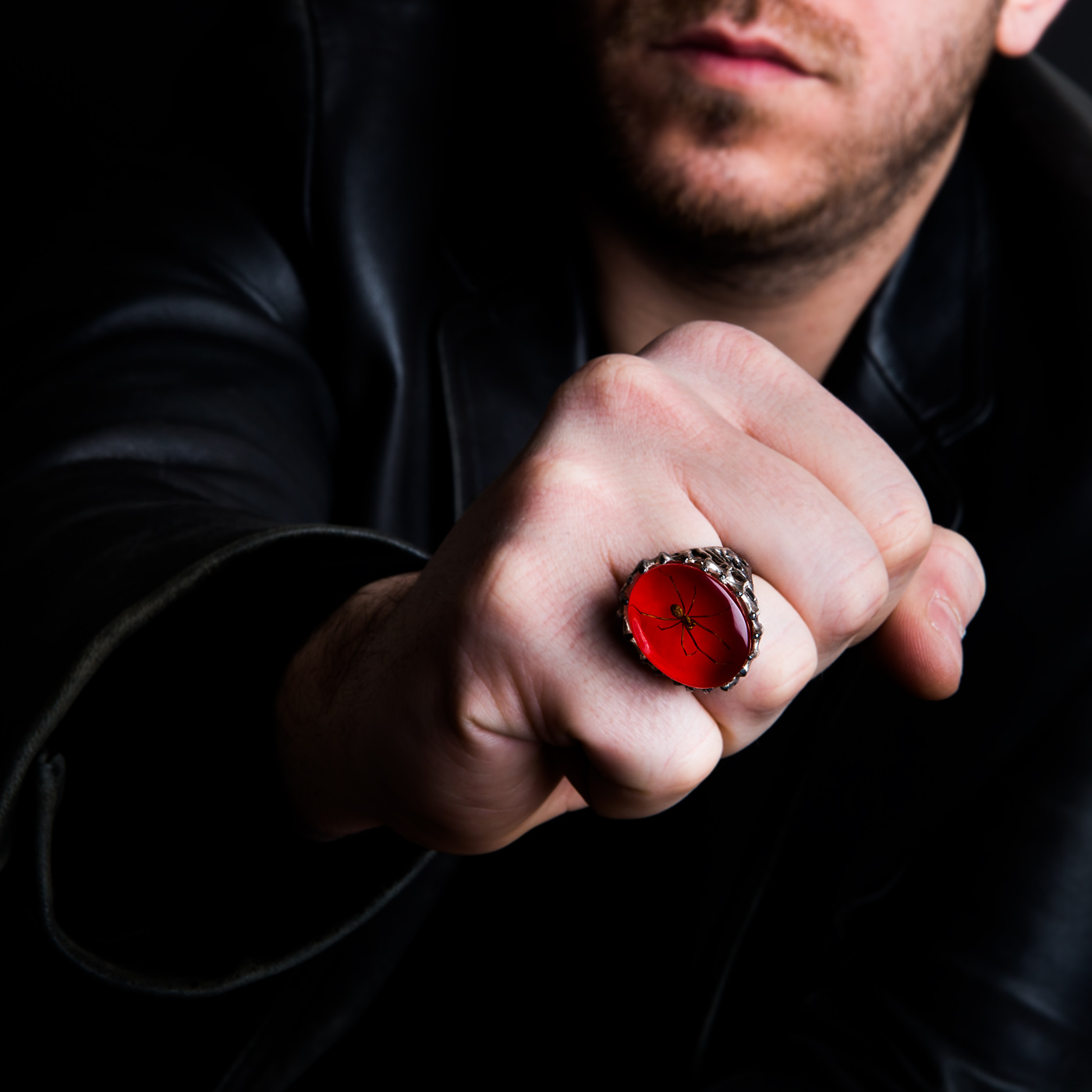Oval Red | Rings by MFM Productions | Online Boutique Oz Abstract Tokyo ...
