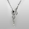 Ability Normal large silver necklace. 