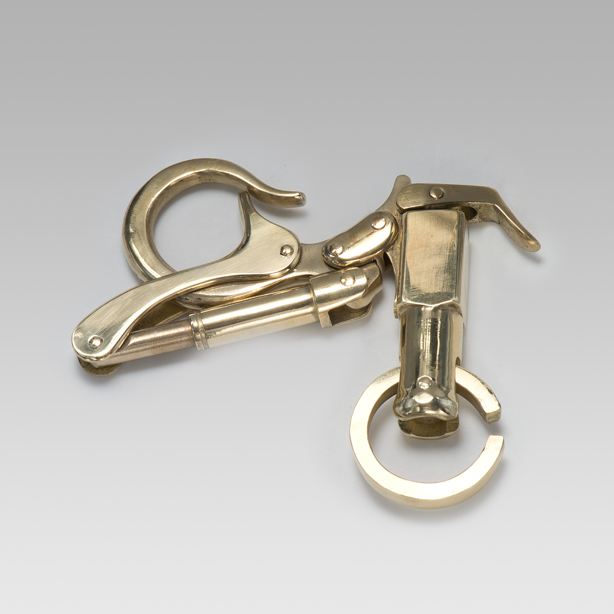 NH Key Holder (Brass) Key Chains & Holders by Nakayama Hidetoshi