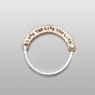 Live the life you love ring by BigBlackMaria.