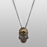 Skull head necklace by Solid Traditional Silver