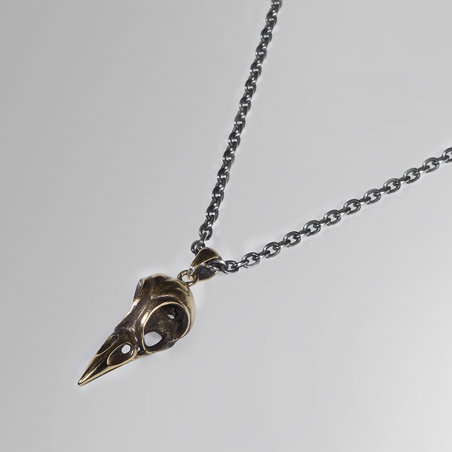 Crow Skull Necklace | Pendants, Necklaces & Chokers by Oz
