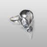 crow skull ring by oz abstract Tokyo skull jewelry