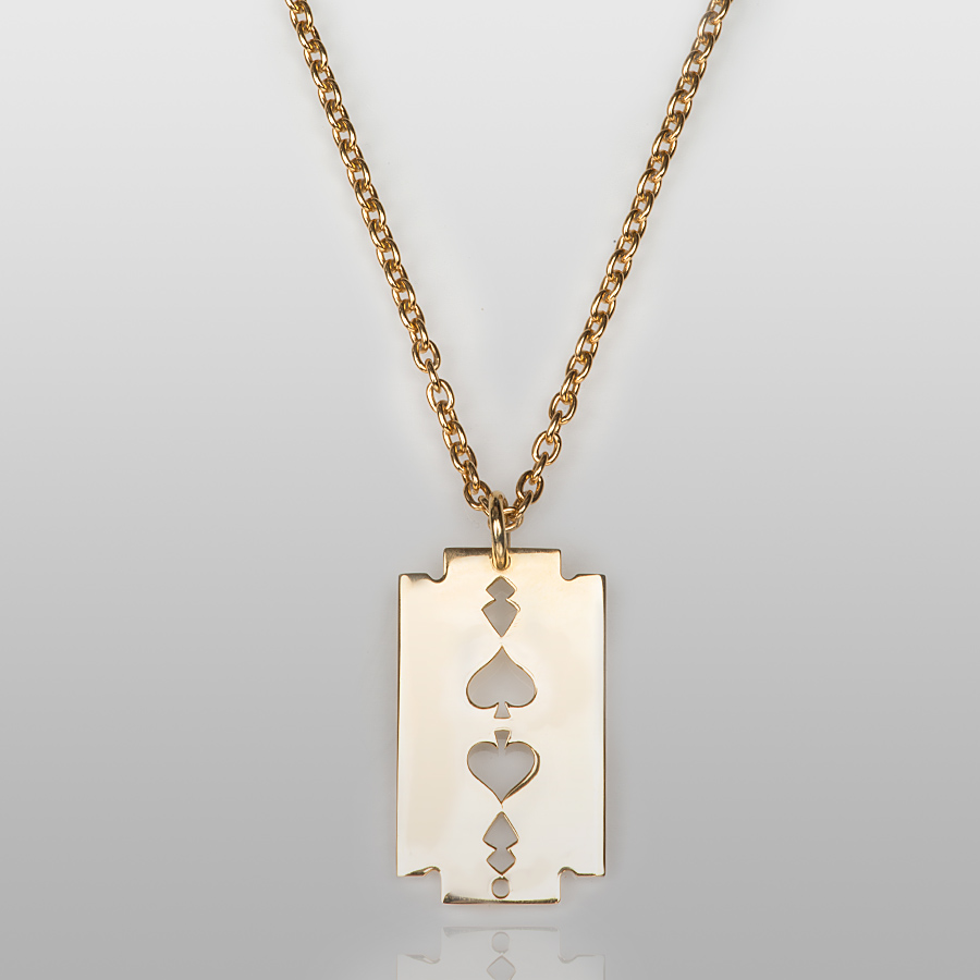 Acerazor Gold Pendants Necklaces Chokers By Oz Abstract Tokyo Online Boutique Oz Abstract Tokyo Japan