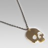 FlatSkullHead Necklace by Oz Abstract Tokyo