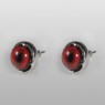Oz Abstract Tokyo eye ball red glass eye pierce.