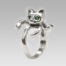 Kalico Lucy KL070SGS kitty ring