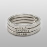 Kalico Lucy KTDM014 PEACE LOVE EMPATHY Rings