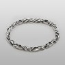 Silver bracelet by Magische Vissen.