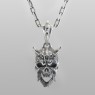 SFD-P-088 skull necklace strange freak designs.