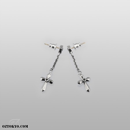 Ribbon Pierce/Earring [Silver925] | FICTION TOK