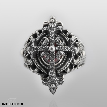 パルチザンクロス | リング by BigBlackMaria | Online Boutique Oz