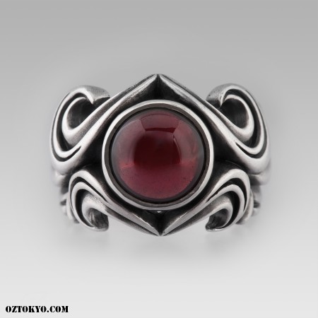 Young Master Ring (Garnet) | Rings by BigBlackMaria | Online Boutique ...