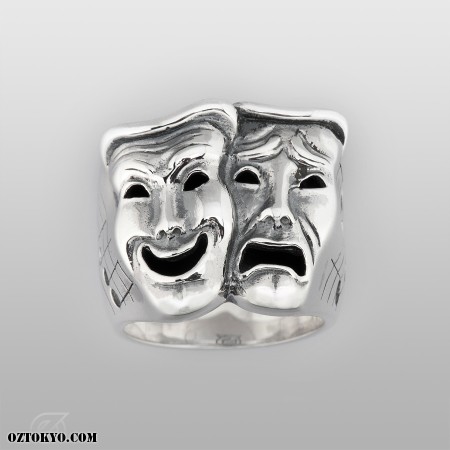 Comedy & Tragedy | Rings by Oz Abstract Tokyo | Online Boutique Oz 