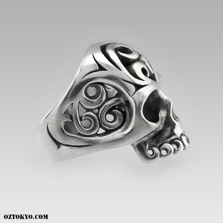 【新発売】 by リング | 大妄想スカル BigBlackMaria Oz Boutique Online | アクセサリー