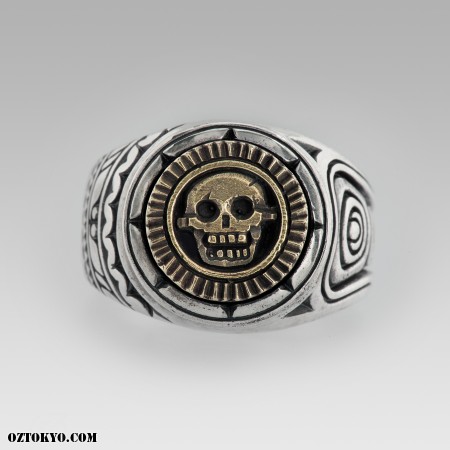 Aztec Tonatiuh | Rings by BigBlackMaria | Online Boutique Oz