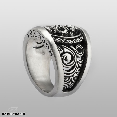 Freedom to Die | Rings by BigBlackMaria | Online Boutique Oz Abstract  Tokyo, Japan