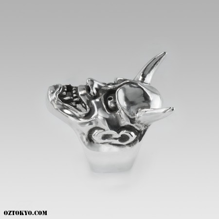 般若面リング 般若 御面 鬼シルバーリング SILVER925RING | ARMS