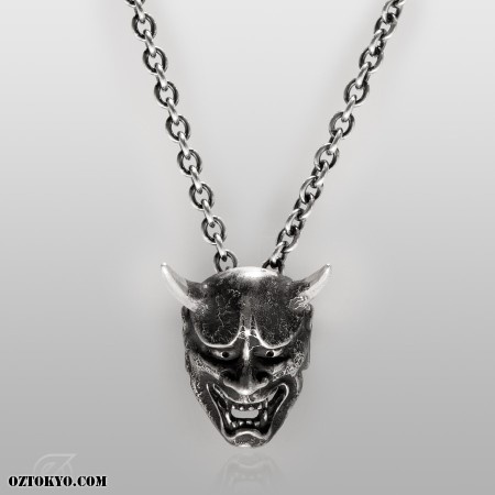 HANNYA 般若 真鍮 925シルバー ペンダントTAN-080（cenote p0628