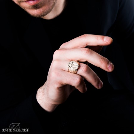 Virtus (Gold) | Rings by Oz Abstract Tokyo | Online Boutique
