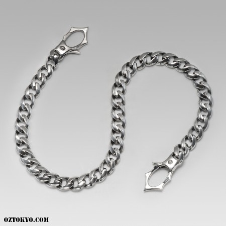 Sterling Silver Cuban Curb 5 oz Biker Mens Bracelet