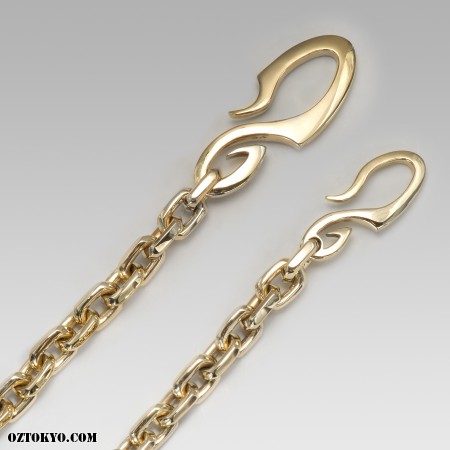 Shackles (Brass) | Wallet Chains by Oz Abstract Tokyo