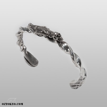 Twisted Maria Silver Bracelet Bangles by STS Online