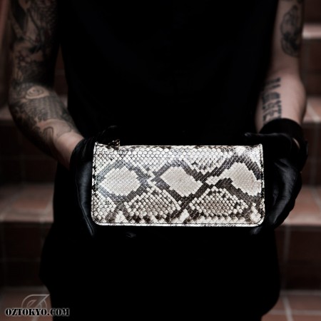 LongPythonWallet | Leather Works & Designs by BigBlackMaria